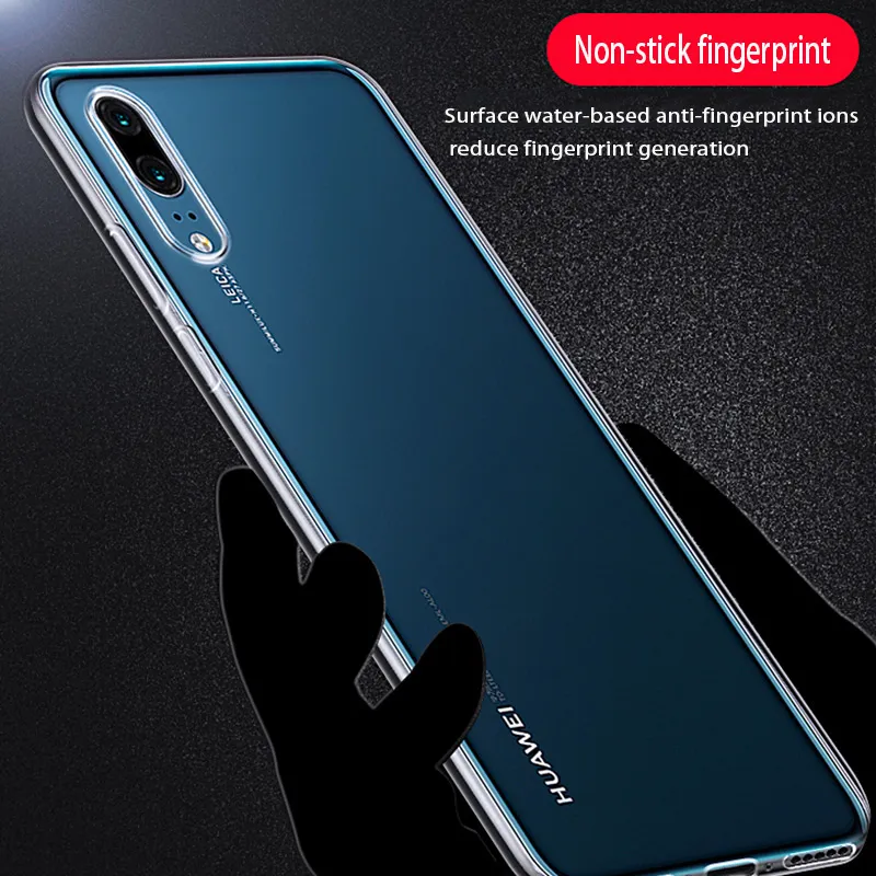 ⁦כיסוי סיליקון עם בולמי זעזועים בפינות ל HUAWEI Mate 30 Lite (וואווי)⁩ – תמונה ⁦5⁩