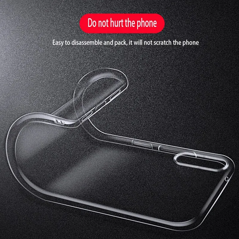 ⁦כיסוי סיליקון עם בולמי זעזועים בפינות ל HUAWEI Mate 30 Lite (וואווי)⁩ – תמונה ⁦6⁩
