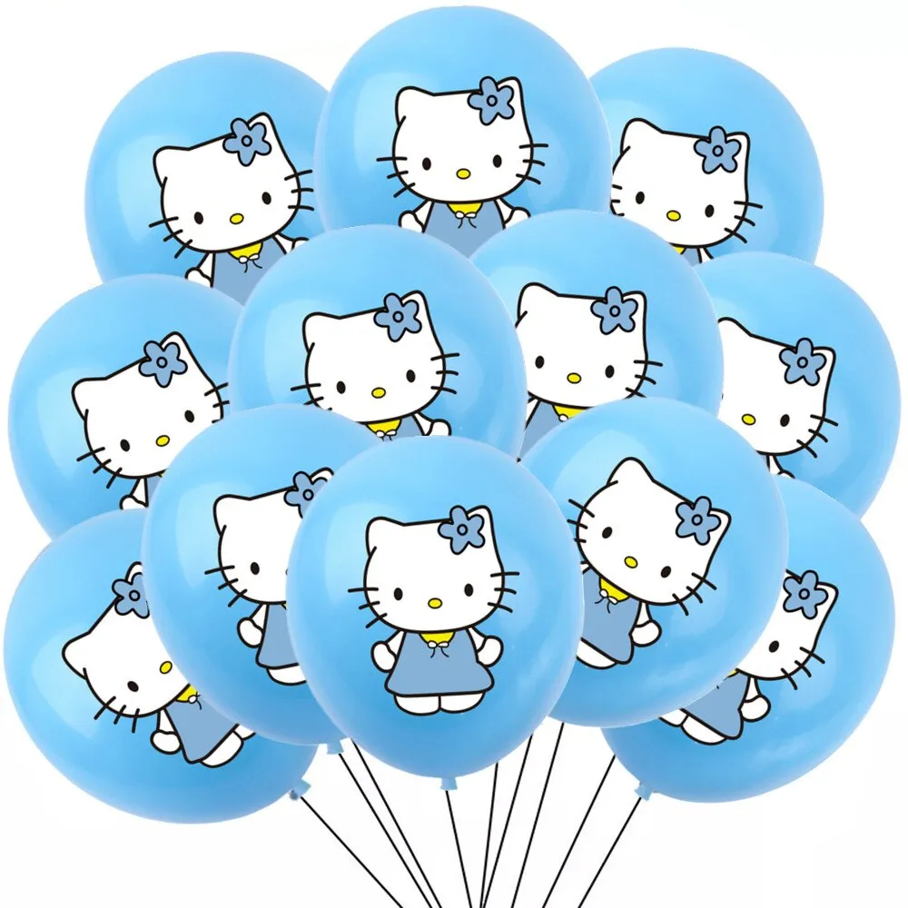 ⁦זרי בלונים ליום הולדת בסגנון הלו קיטי | HELLO KITTY⁩ – תמונה ⁦5⁩