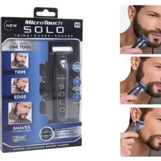 Micro Touch SOLO – מכונת גילוח חדשנית ומהפכנית לפנים ולגוף!