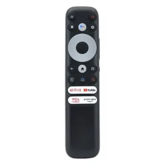 שלט מקורי לטלוויזיה טי סי אל TCL דגם RC902N FMR1 - כולל פונקציה קולית מיקרופון!