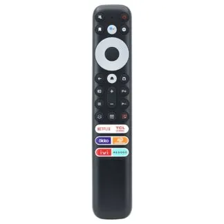 שלט מקורי לטלוויזיה טי סי אל TCL דגם RC902V FMR5 - כולל פונקציה קולית מיקרופון!