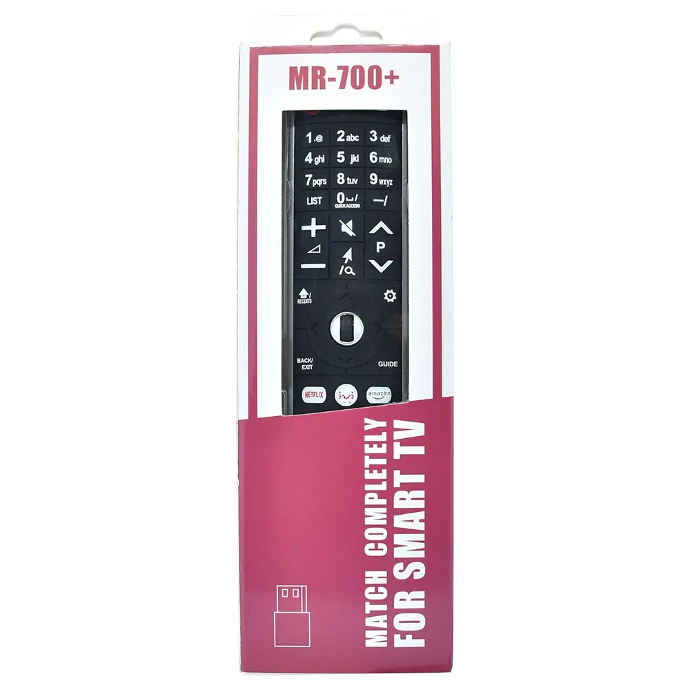 ⁦שלט רחוק אוניברסלי לטלוויזיות חכמות אל ג’י +LG Smart TV AN-MR700⁩ – תמונה ⁦5⁩