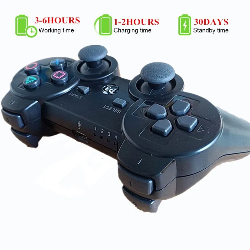 שלט אלחוטי תואם כמקורי לסוני פלייסטיישן 3 PS3 – תמונה 3