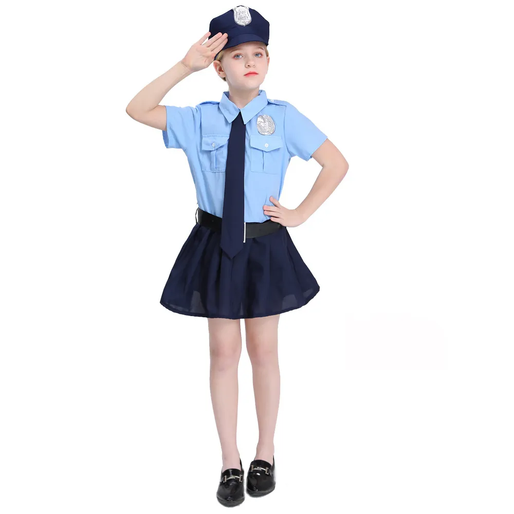 תחפושת שוטרת לילדות בסגנון מיוחד לפורים