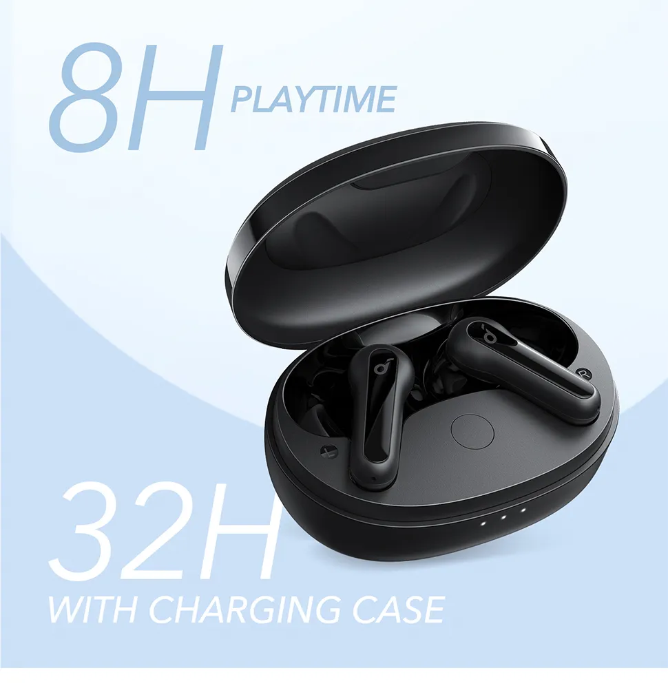 אוזניות אלחוטיות TWS Anker soundcore life P2 mini אוזניות אלחוטיות TWS Anker soundcore life P2 mini