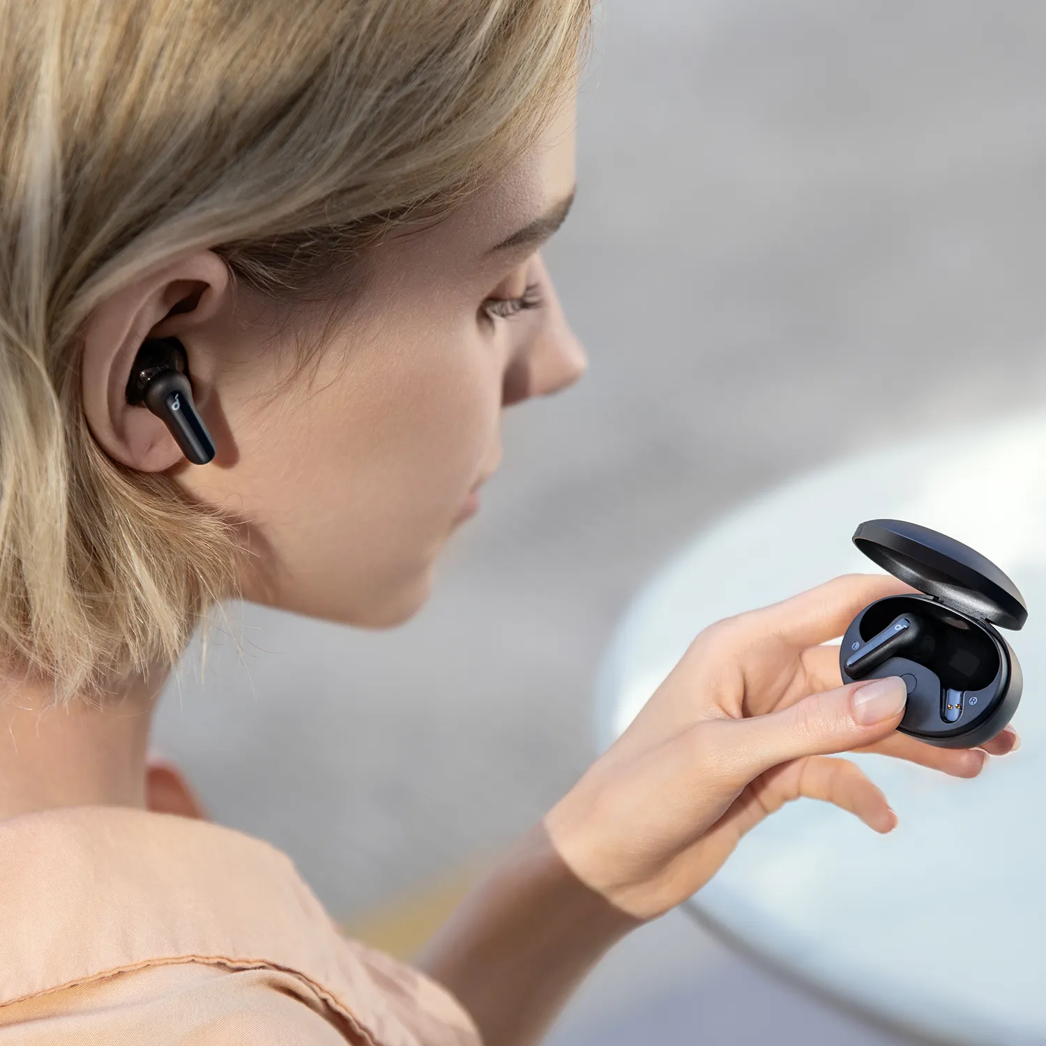 אוזניות אלחוטיות TWS Anker soundcore life P2 mini אוזניות אלחוטיות TWS Anker soundcore life P2 mini