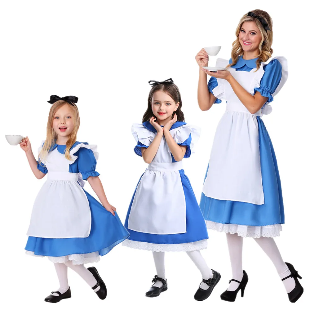 תחפושת עליסה בארץ הפלאות לילדות ובוגרות