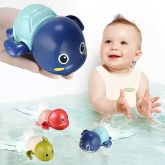 צעצועי אמבטיה לתינוק בדמויות של צבים