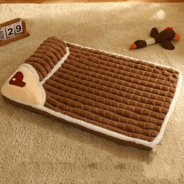dog bed-brown