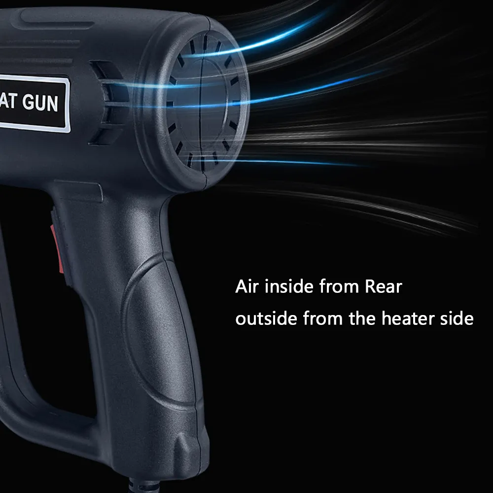 אקדח חום חשמלי 2,000W אקדח חום חשמלי 2,000W