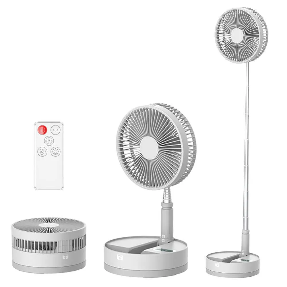 מאוורר נייד מתקפל מבית שיאומי xiaomi כולל שלט