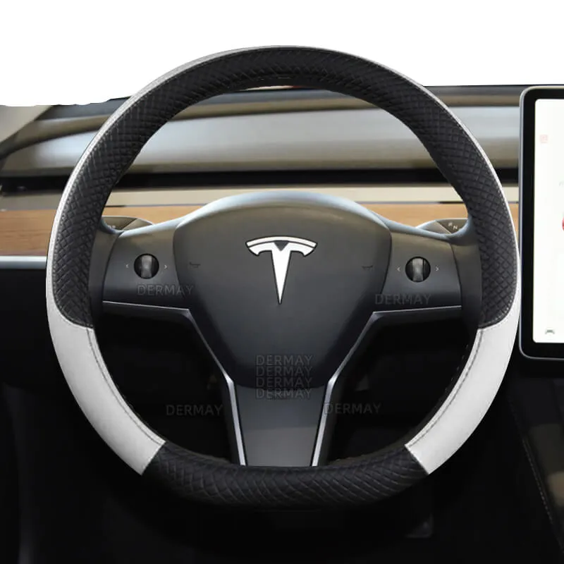 כיסוי הגה לטסלה מודל 3 Tesla - מגוון צבעים לבחירה!