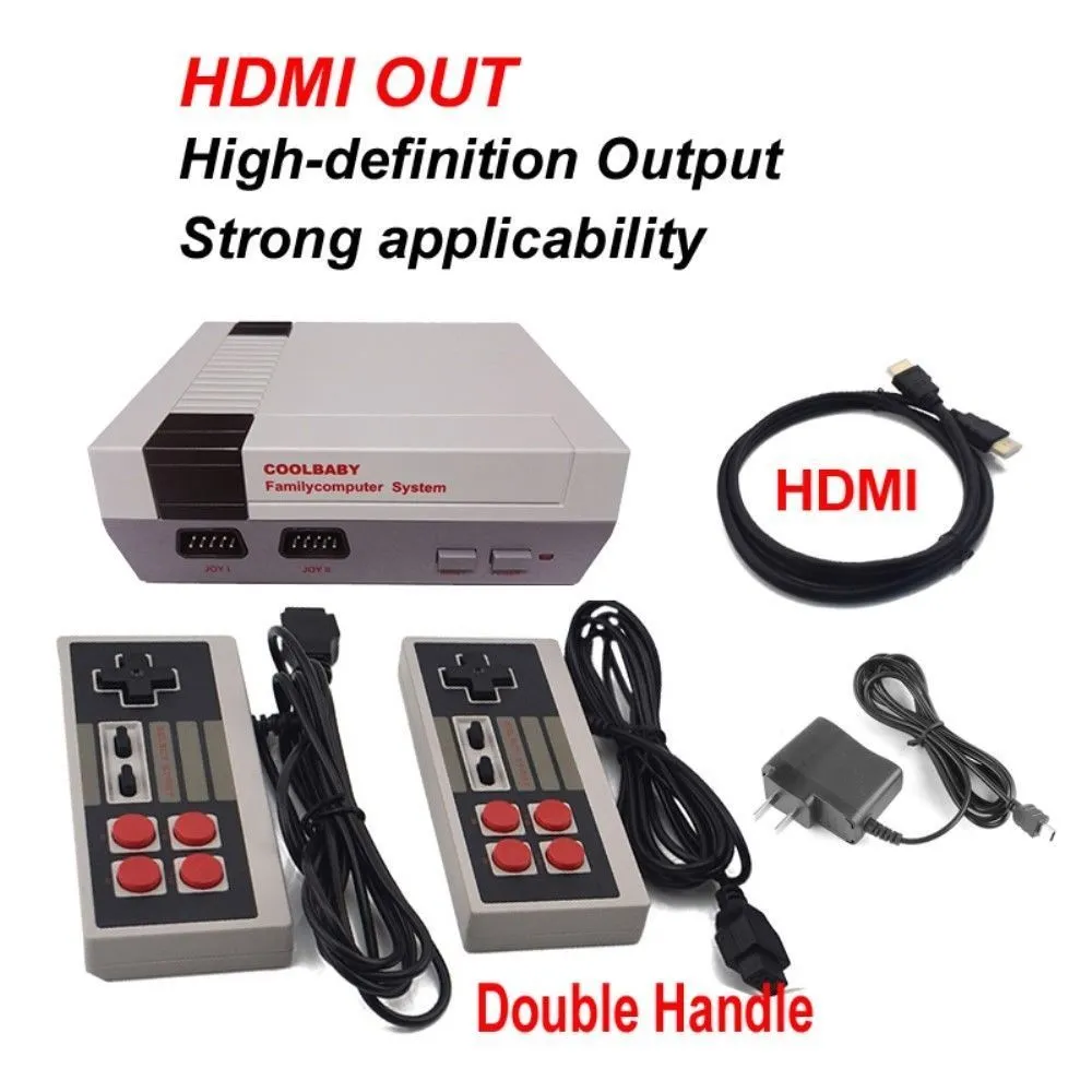 ⁦קונסולת משחקים רטרו בחיבור HDMI ו-600 משחקי נוסטלגיה!⁩ – תמונה ⁦3⁩