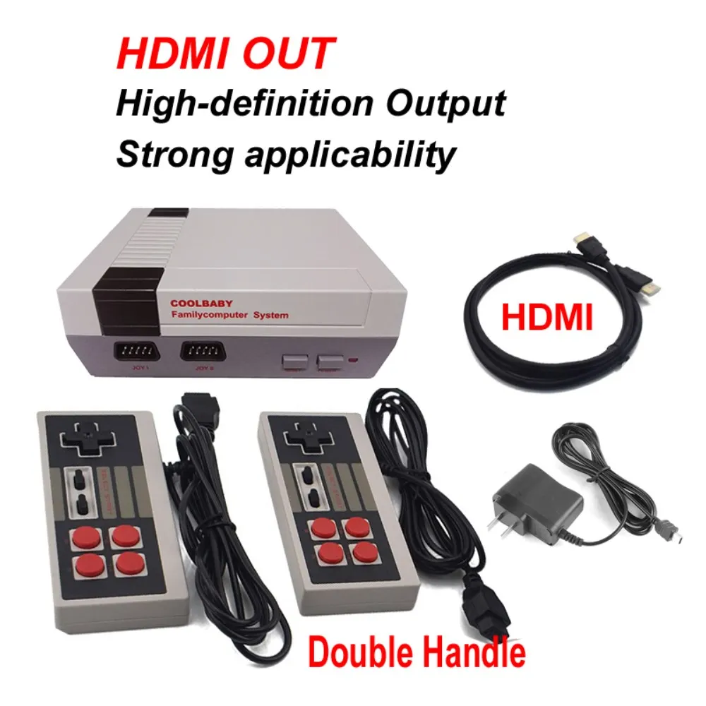 קונסולת משחקים רטרו בחיבור HDMI ו-600 משחקי נוסטלגיה! קונסולת משחקים רטרו בחיבור HDMI ו-600 משחקי נוסטלגיה!