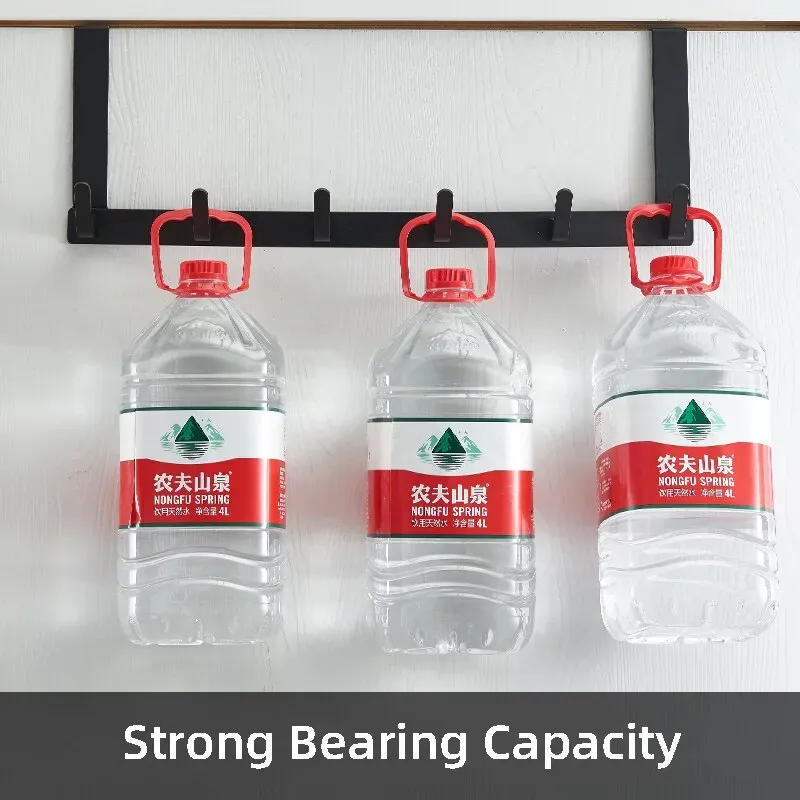 Hooks Over The Door 5 Hooks Home Bathroom Organizer Rack Clothes Coat Hat Towel Hanger Bathroom Kitchen Accessories Hooks Over The Door 5 Hooks Home Bathroom Organizer Rack Clothes Coat Hat Towel Hanger Bathroom Kitchen Accessories