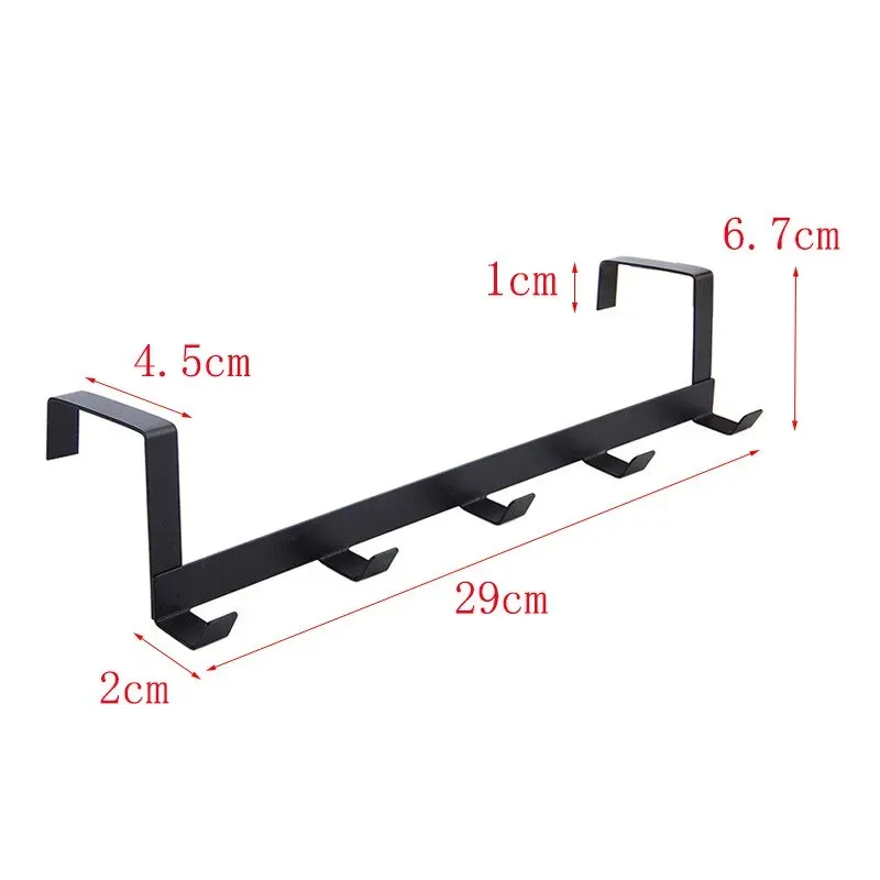 Hooks Over The Door 5 Hooks Home Bathroom Organizer Rack Clothes Coat Hat Towel Hanger Bathroom Kitchen Accessories Hooks Over The Door 5 Hooks Home Bathroom Organizer Rack Clothes Coat Hat Towel Hanger Bathroom Kitchen Accessories