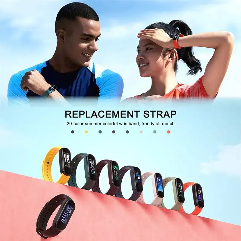 רצועת סיליקון לצמיד הכושר שיאומי Xiaomi Mi Band 4 – תמונה 6