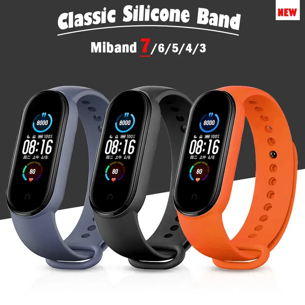 רצועת סיליקון לצמיד הכושר שיאומי Xiaomi Mi Band 4 – תמונה 3