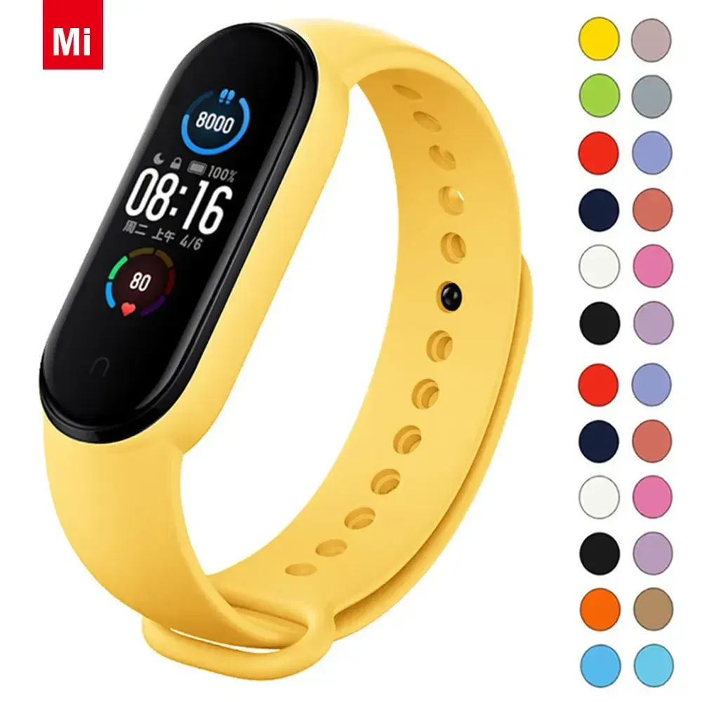 רצועת סיליקון לצמיד הכושר שיאומי Xiaomi Mi Band 4 – תמונה 2
