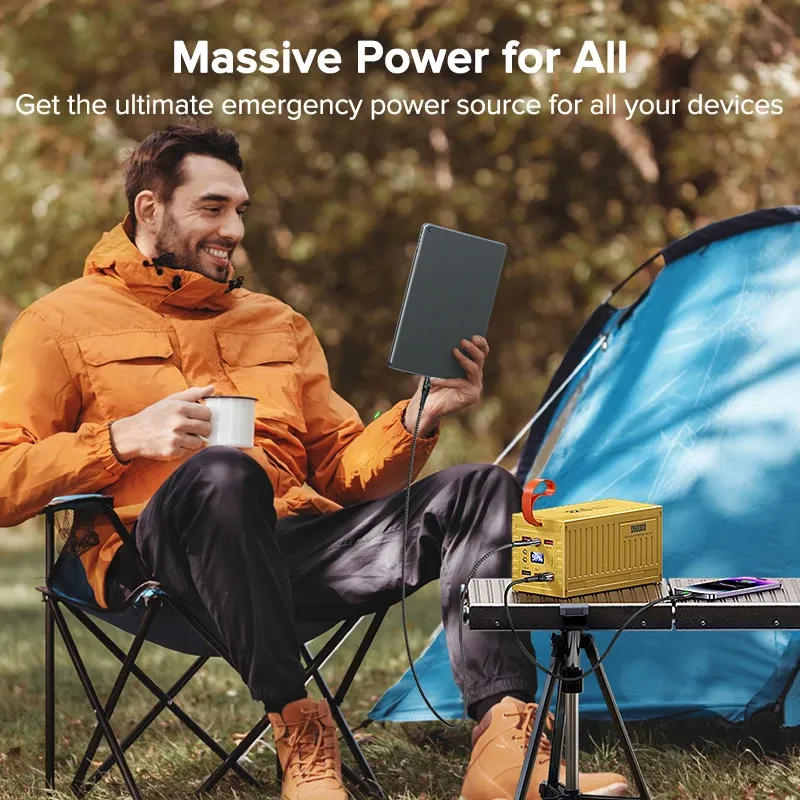 ⁦תחנת כח ניידת רבת עוצמה בקיבולת של 60,000mAh⁩ – תמונה ⁦5⁩