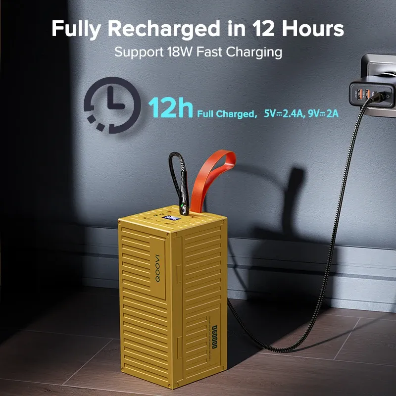 ⁦תחנת כח ניידת רבת עוצמה בקיבולת של 60,000mAh⁩ – תמונה ⁦6⁩