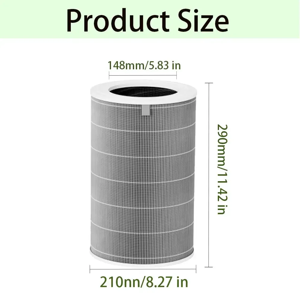 מסנן למטהר אוויר חכם שיאומי דגם Xiaomi Air Purifier 4 Filter