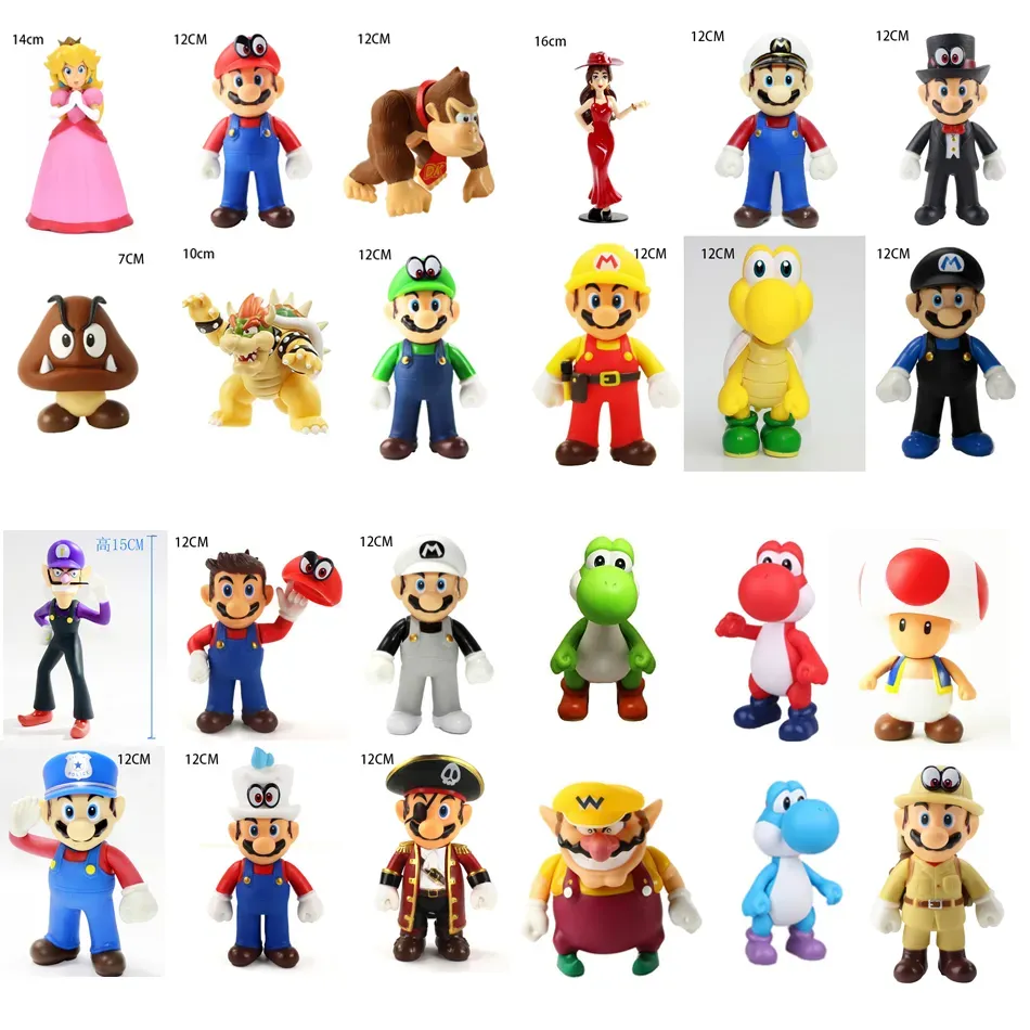 ⁦סופר מריו – SUPER MARIO מבחר בובות איכותיות⁩ – תמונה ⁦2⁩