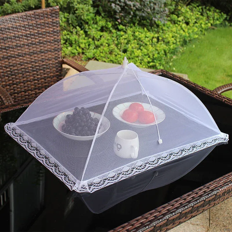 Foldable Food Mesh Cover Fly Anti Mosquito Pop-Up Food Cover Umbrella Meal Vegetable Fruit Breathable Cover Kitchen Accessories Foldable Food Mesh Cover Fly Anti Mosquito Pop-Up Food Cover Umbrella Meal Vegetable Fruit Breathable Cover Kitchen Accessories