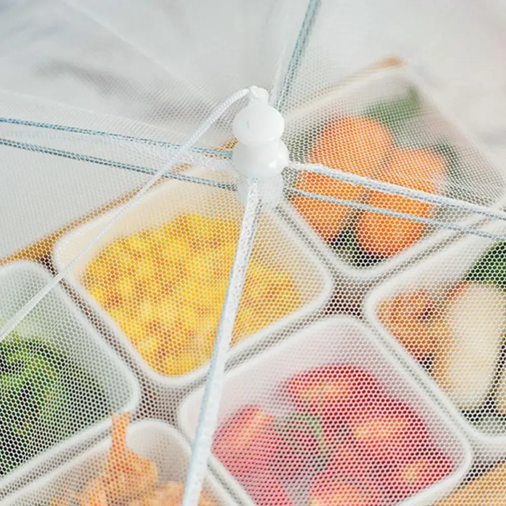 Foldable Food Mesh Cover Fly Anti Mosquito Pop-Up Food Cover Umbrella Meal Vegetable Fruit Breathable Cover Kitchen Accessories Foldable Food Mesh Cover Fly Anti Mosquito Pop-Up Food Cover Umbrella Meal Vegetable Fruit Breathable Cover Kitchen Accessories