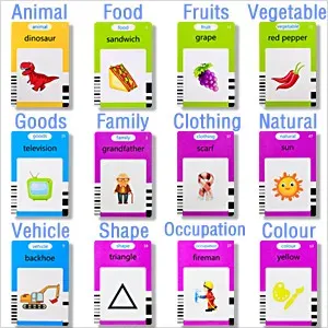 Talking Flash Cards Early Educational Toys Baby Boys Girls Preschool Learning Reading Machine Interactive Gift Talking Flash Cards Early Educational Toys Baby Boys Girls Preschool Learning Reading Machine Interactive Gift