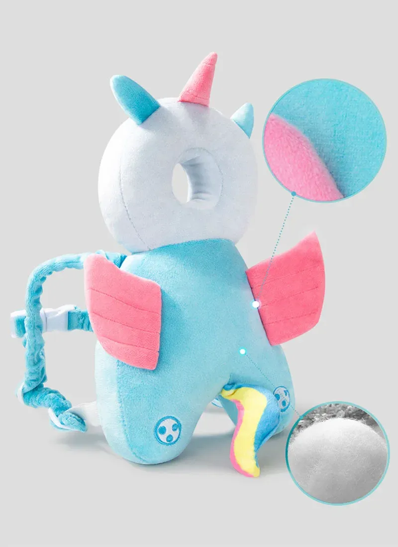 Baby Head Protector Backpack Pillow For Kids 1-3 Y Toddler Children Soft PP Cotton Protective Cushion Cartoon Security Pillows Baby Head Protector Backpack Pillow For Kids 1-3 Y Toddler Children Soft PP Cotton Protective Cushion Cartoon Security Pillows