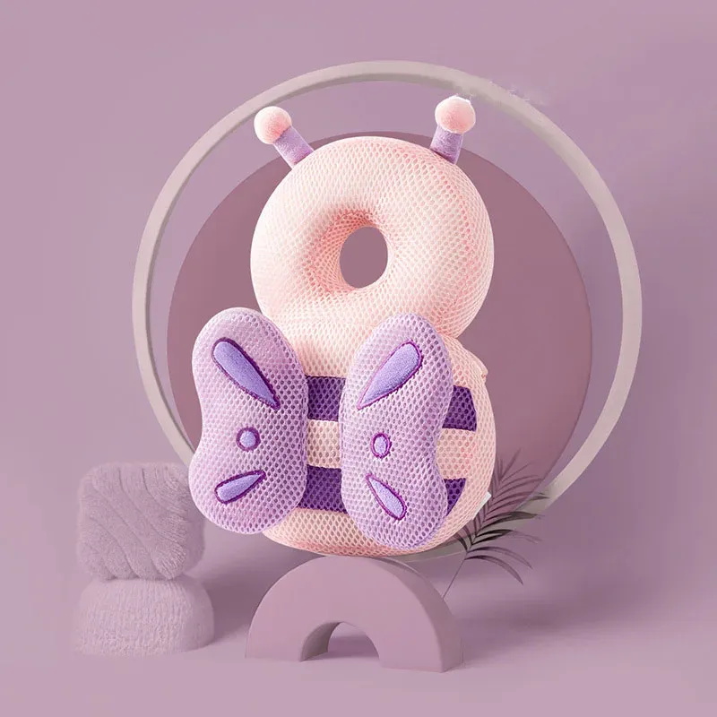 Baby Head Protector Backpack Pillow For Kids 1-3 Y Toddler Children Soft PP Cotton Protective Cushion Cartoon Security Pillows Baby Head Protector Backpack Pillow For Kids 1-3 Y Toddler Children Soft PP Cotton Protective Cushion Cartoon Security Pillows
