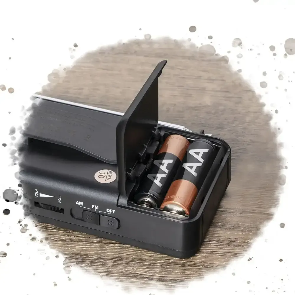 Mini FM/AM FM87-108MHz Pocket Portable Radio Digital Tuning Radio receiver MP3 Music Player Radios or Outdoor Weather Broadcast Mini FM/AM FM87-108MHz Pocket Portable Radio Digital Tuning Radio receiver MP3 Music Player Radios or Outdoor Weather Broadcast