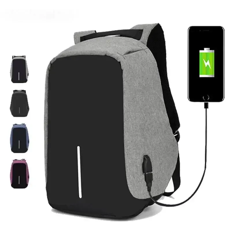תיק נגד גניבות – חסין מים עם חיבור USB לטעינת מכשירים!