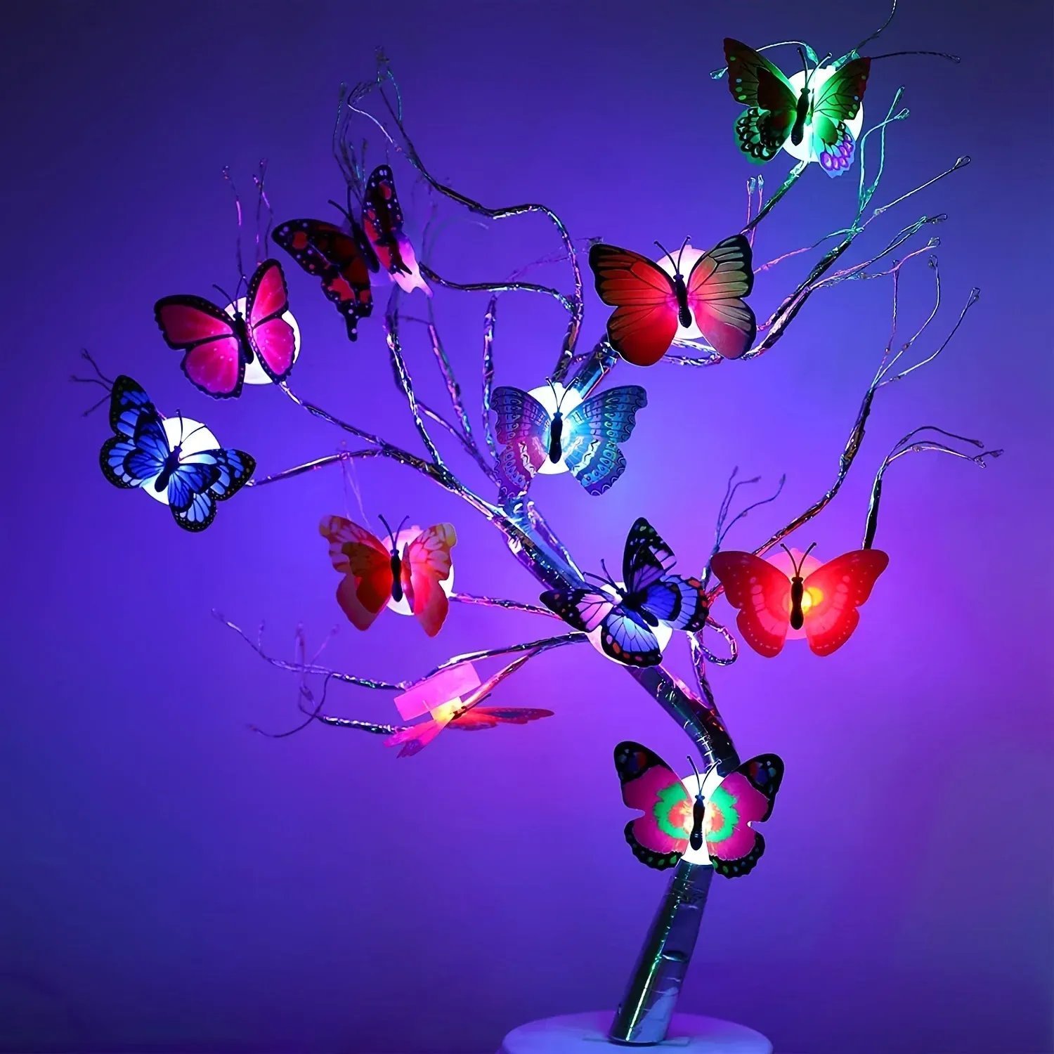 10pcs 3D LED Butterfly Decoration Night Light Sticker Single and Double Wall Light for Garden Backyard Lawn Party Festive Party 10pcs 3D LED Butterfly Decoration Night Light Sticker Single and Double Wall Light for Garden Backyard Lawn Party Festive Party