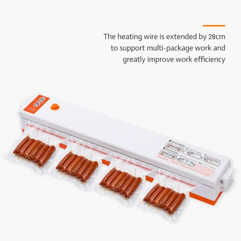 Vacuum Sealer Machine Handheld 220V Home Kitchen Professional Food Packaging Machine Household Film Sealer With 10PCS Bags Vacuum Sealer Machine Handheld 220V Home Kitchen Professional Food Packaging Machine Household Film Sealer With 10PCS Bags