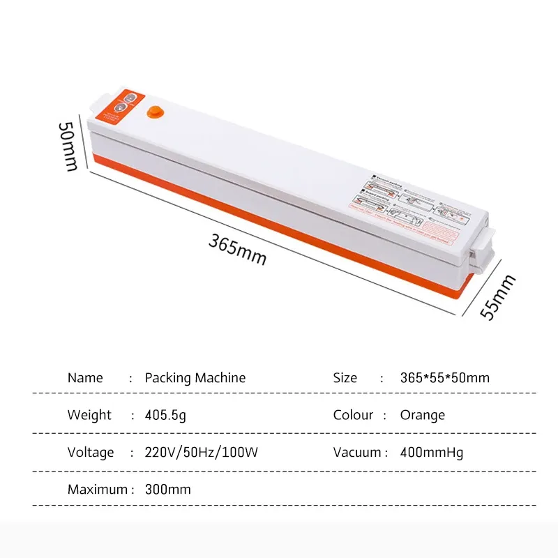 Vacuum Sealer Machine Handheld 220V Home Kitchen Professional Food Packaging Machine Household Film Sealer With 10PCS Bags Vacuum Sealer Machine Handheld 220V Home Kitchen Professional Food Packaging Machine Household Film Sealer With 10PCS Bags