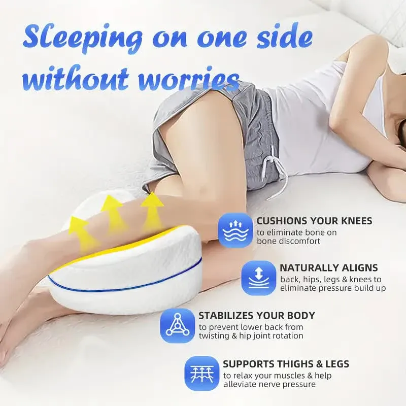 Foam Memory Cotton Bed Leg Pillow Thigh Pad Household Memory Sleep Orthopedics Sciatica Pad Hip Body Joint Backache Relief Foam Memory Cotton Bed Leg Pillow Thigh Pad Household Memory Sleep Orthopedics Sciatica Pad Hip Body Joint Backache Relief