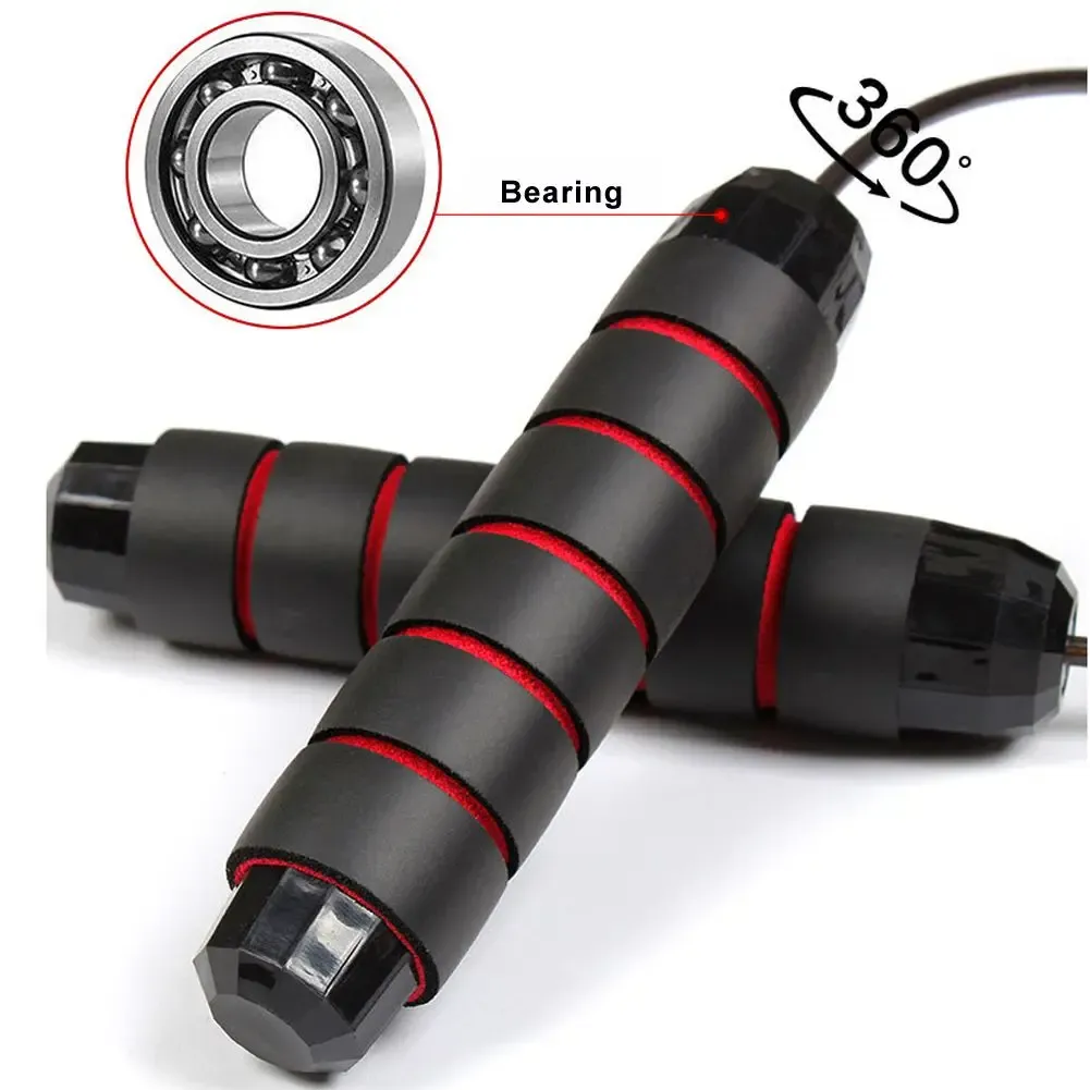 Weighted Professional Crossfit Jump Ropes Fitness Boxing Training Skipping Rope Gym Workout Exercise Jumprope Home Equipment Weighted Professional Crossfit Jump Ropes Fitness Boxing Training Skipping Rope Gym Workout Exercise Jumprope Home Equipment