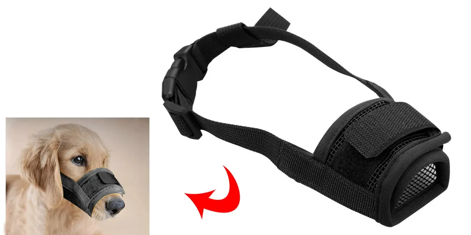 Anti Barking Dog Muzzle For Small Large Dogs Adjustable Mesh Breathable Pet Mouth Muzzles For Dogs Nylon Straps Dog Accessories Anti Barking Dog Muzzle For Small Large Dogs Adjustable Mesh Breathable Pet Mouth Muzzles For Dogs Nylon Straps Dog Accessories