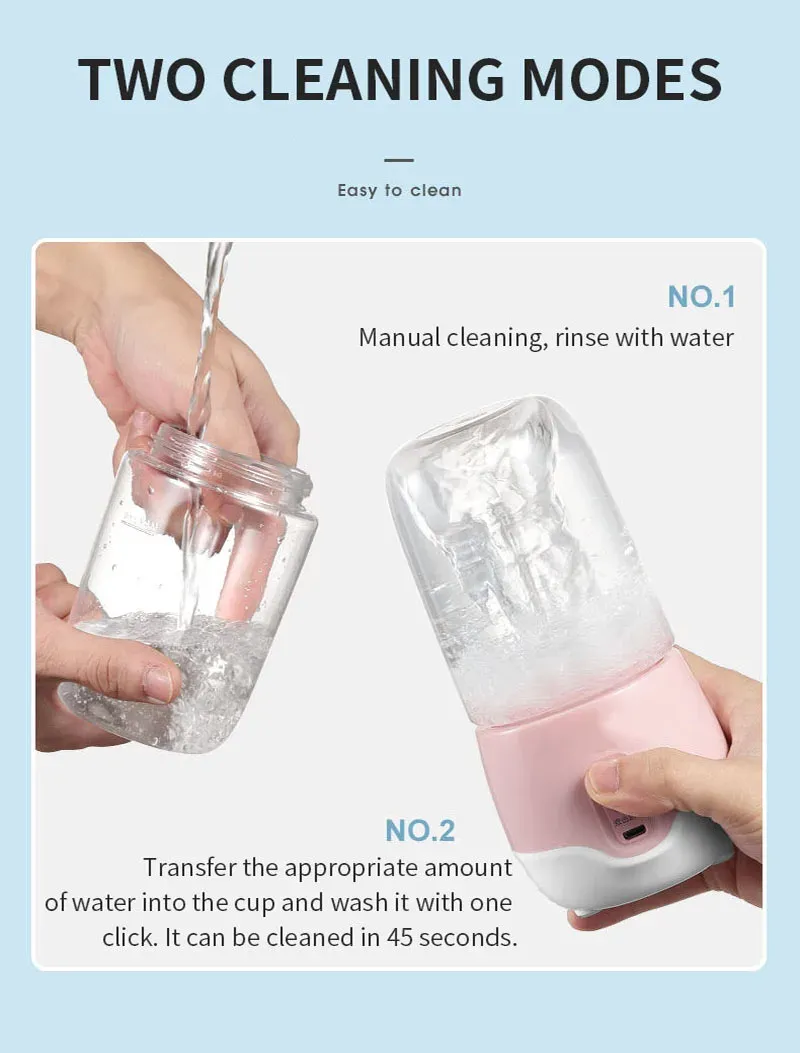 Wireless Mini Portable Blender Juicer Household Small Rechargeable Mini Juicer Cup Portable Extractor Machine Fresh Orange Wireless Mini Portable Blender Juicer Household Small Rechargeable Mini Juicer Cup Portable Extractor Machine Fresh Orange
