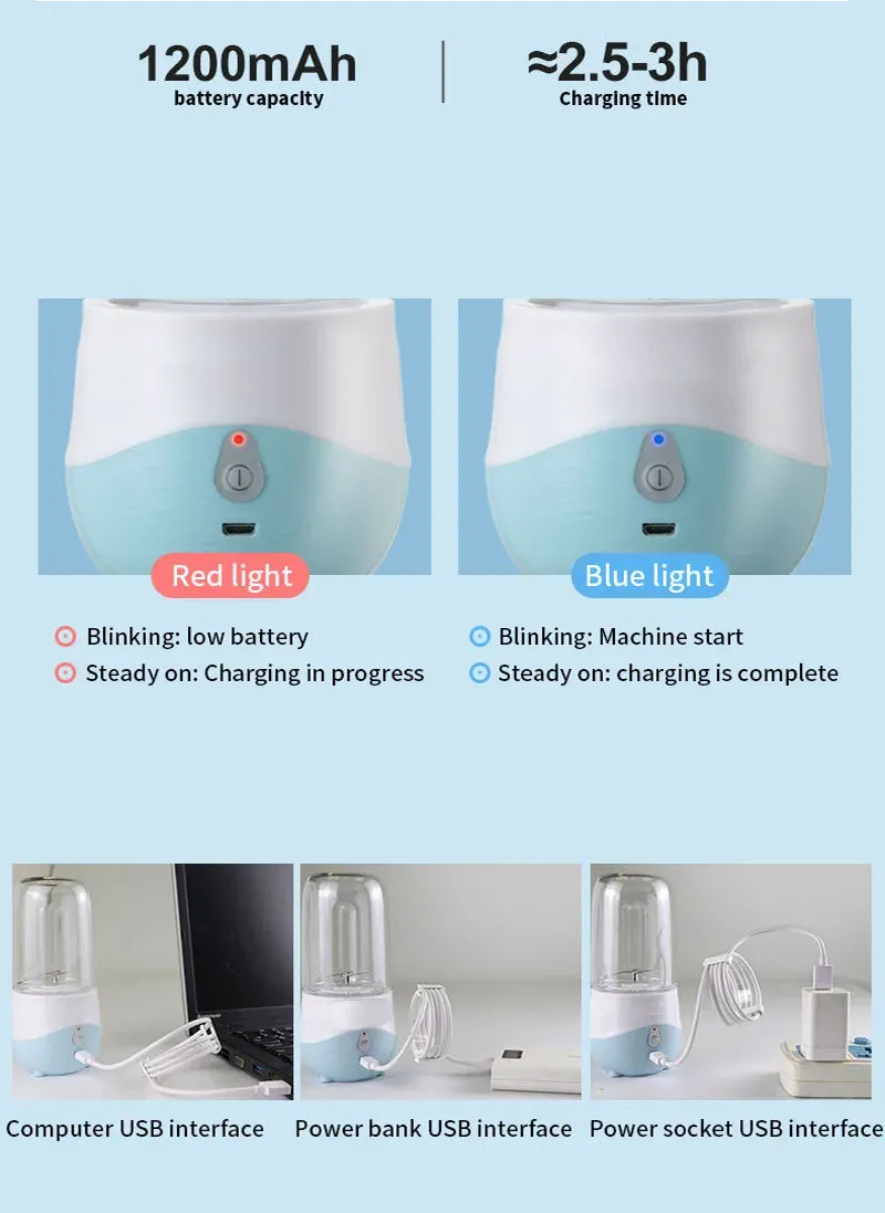 Wireless Mini Portable Blender Juicer Household Small Rechargeable Mini Juicer Cup Portable Extractor Machine Fresh Orange Wireless Mini Portable Blender Juicer Household Small Rechargeable Mini Juicer Cup Portable Extractor Machine Fresh Orange