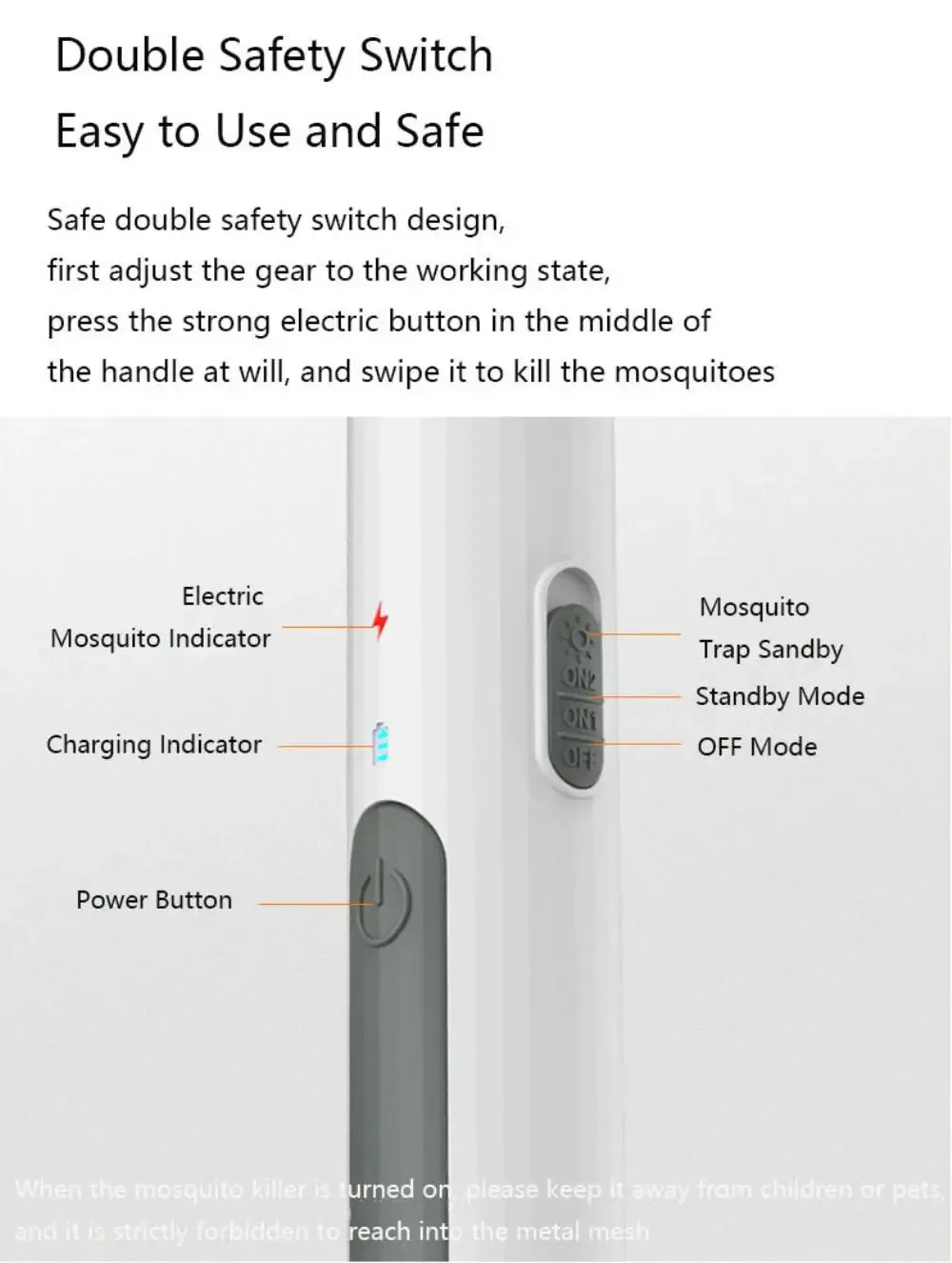 3 IN 1 Electric Mosquito Swatter Mosquito Killer 3500V USB Rechargeable Angle Adjustable Electric Bug Zapper Fly Bat Swatter 3 IN 1 Electric Mosquito Swatter Mosquito Killer 3500V USB Rechargeable Angle Adjustable Electric Bug Zapper Fly Bat Swatter