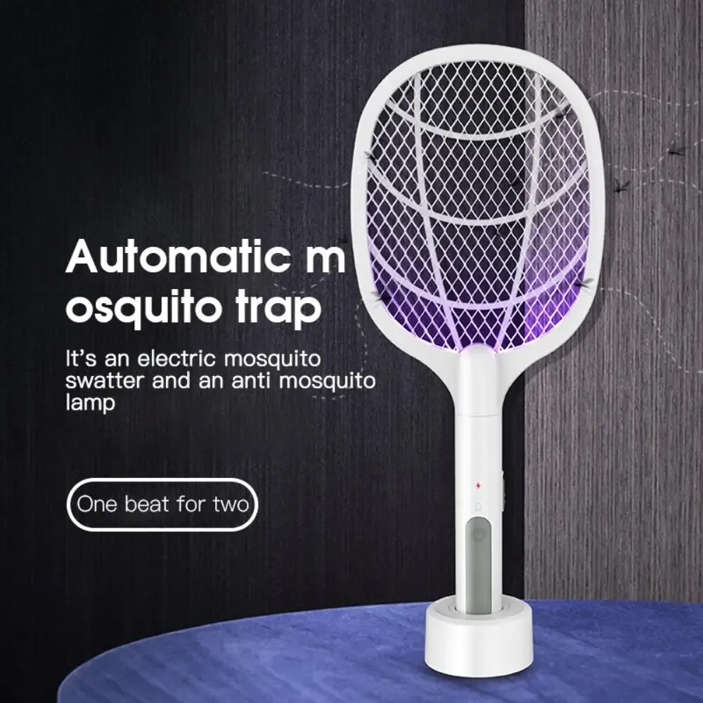 3 IN 1 Electric Mosquito Swatter Mosquito Killer 3500V USB Rechargeable Angle Adjustable Electric Bug Zapper Fly Bat Swatter 3 IN 1 Electric Mosquito Swatter Mosquito Killer 3500V USB Rechargeable Angle Adjustable Electric Bug Zapper Fly Bat Swatter