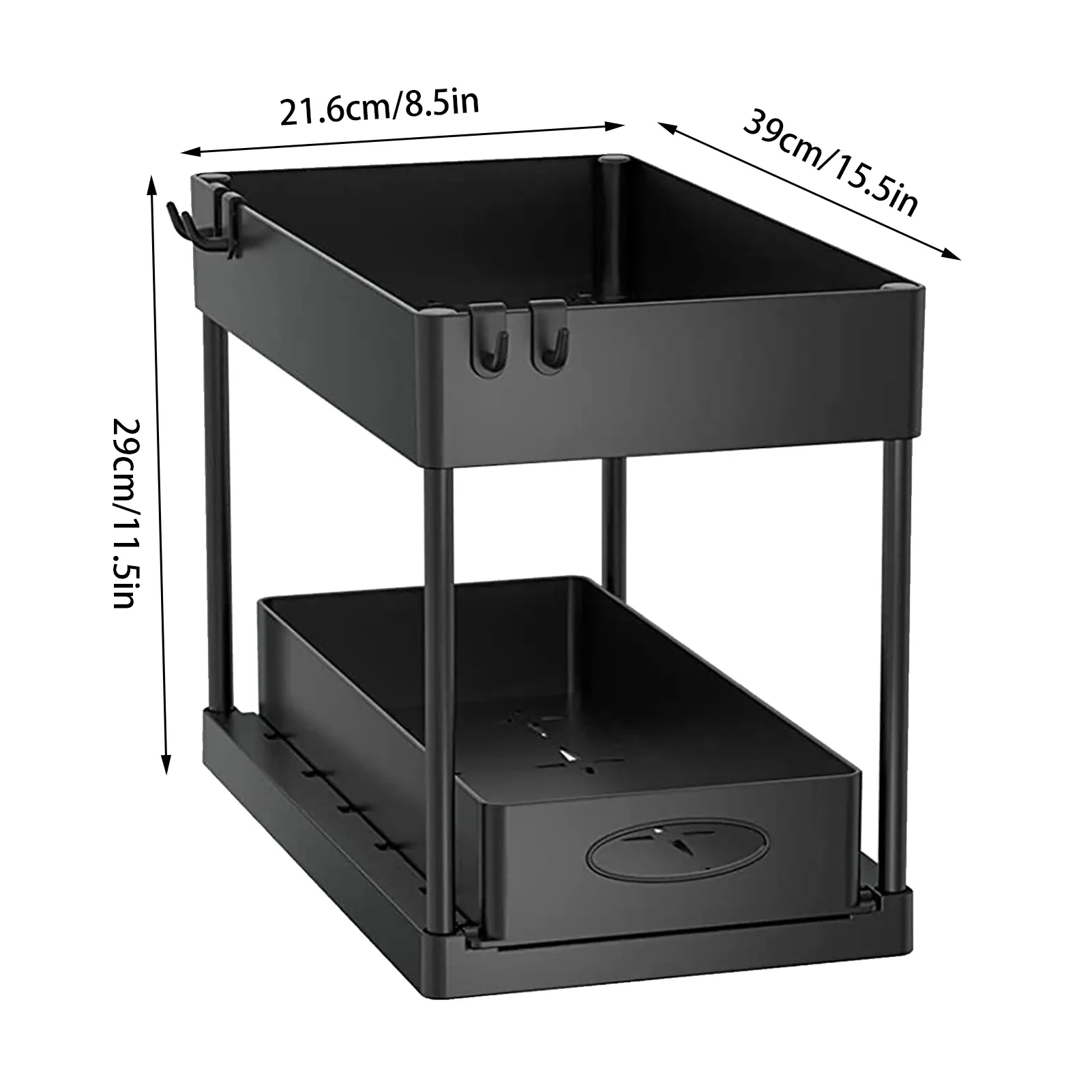 1/2 Pcs Under Sink Storage Organizer 2 Tier Drawer Multipurpose Rack Cabinet Under Sink Storage Rack Bathroom Kitchen Organizer 1/2 Pcs Under Sink Storage Organizer 2 Tier Drawer Multipurpose Rack Cabinet Under Sink Storage Rack Bathroom Kitchen Organizer