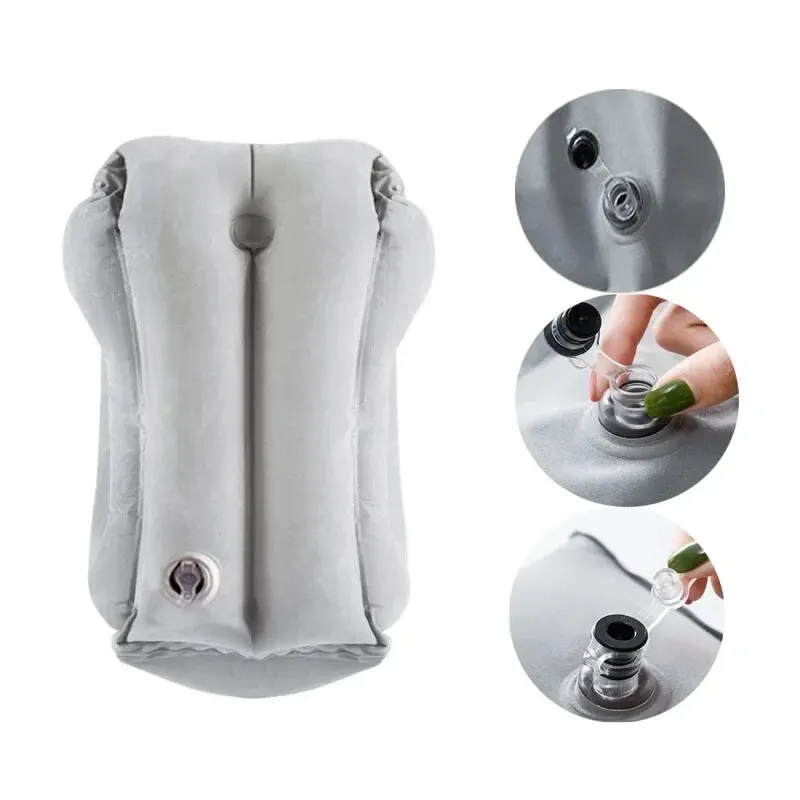 1pc Inflatable Air Cushion Travel Pillow Headrest Chin Support Cushions for Airplane Plane Office Rest Neck Nap Pillows 1pc Inflatable Air Cushion Travel Pillow Headrest Chin Support Cushions for Airplane Plane Office Rest Neck Nap Pillows