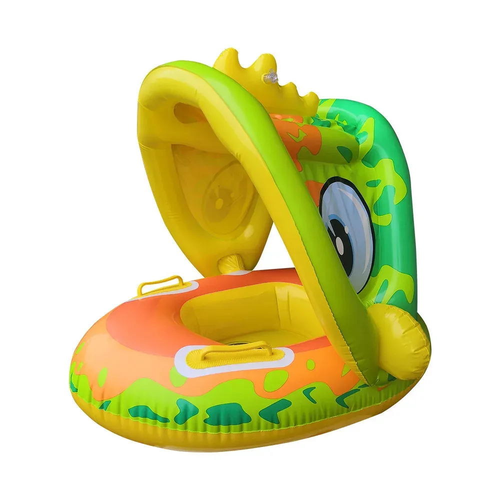 Infant Baby Float Swimming Seat Circle Inflatable Pool Swimming Ring Baby Water Seat with Sunshade Summer Beach Party Toys Infant Baby Float Swimming Seat Circle Inflatable Pool Swimming Ring Baby Water Seat with Sunshade Summer Beach Party Toys