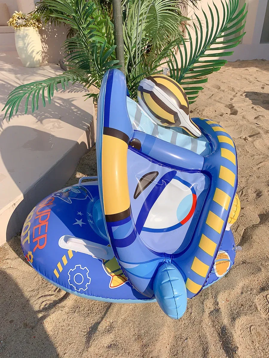 Infant Baby Float Swimming Seat Circle Inflatable Pool Swimming Ring Baby Water Seat with Sunshade Summer Beach Party Toys Infant Baby Float Swimming Seat Circle Inflatable Pool Swimming Ring Baby Water Seat with Sunshade Summer Beach Party Toys