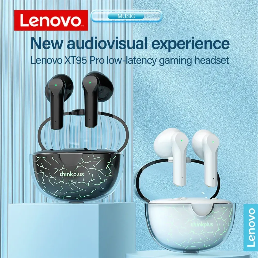 אוזניות אלחוטית מלאות Lenovo XT95 pro דגם חדש מבית לנובו – תמונה 2